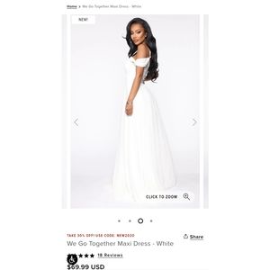 White Maxi Dress